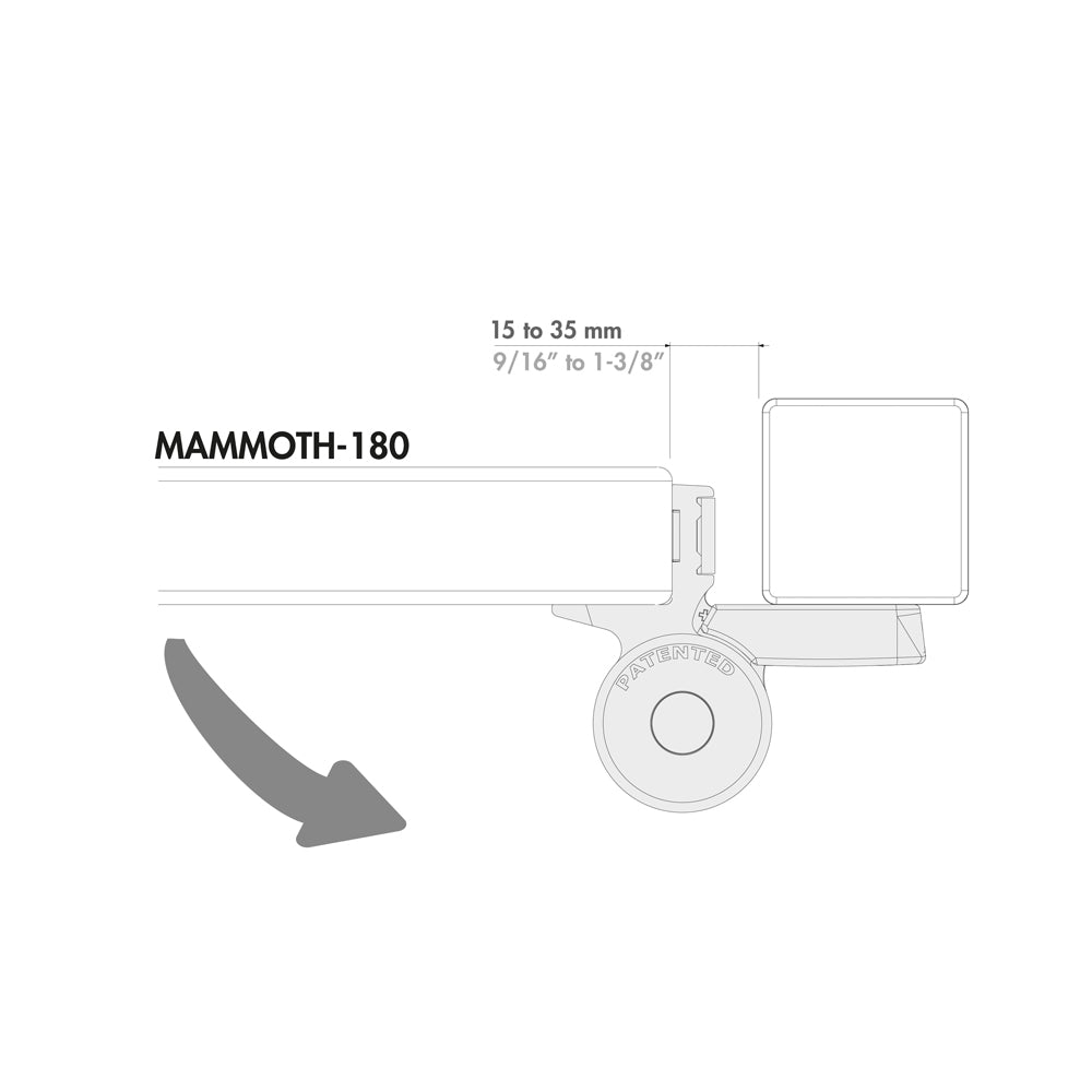 Mammoth Self-Closing Hinge