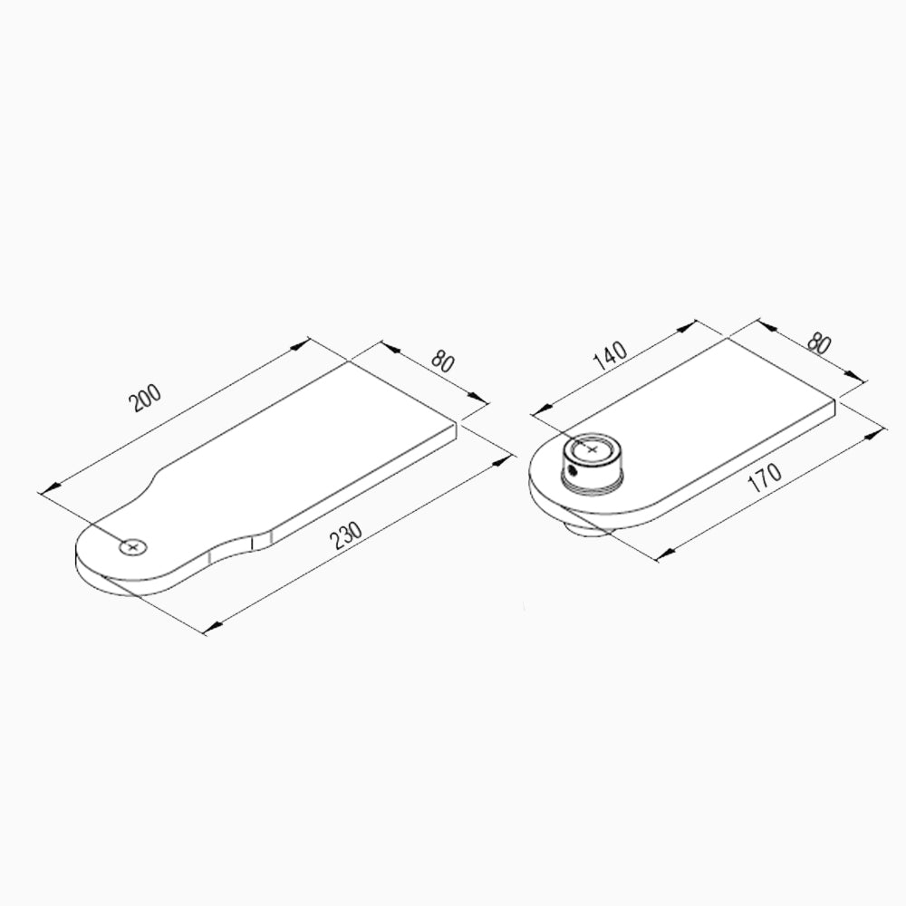 Smarty Long Bracket Dimensions | Edgesmith