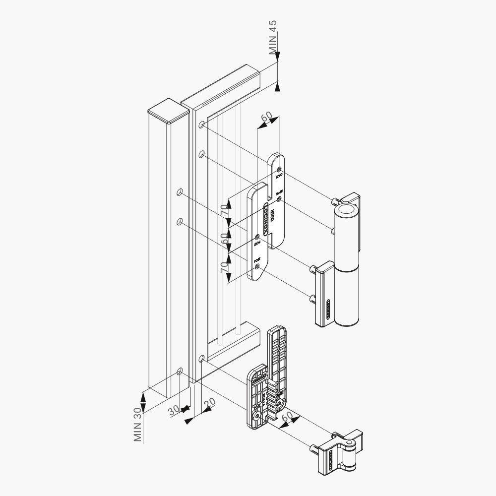 Drill Jig for Tiger Hinge | Edgesmith