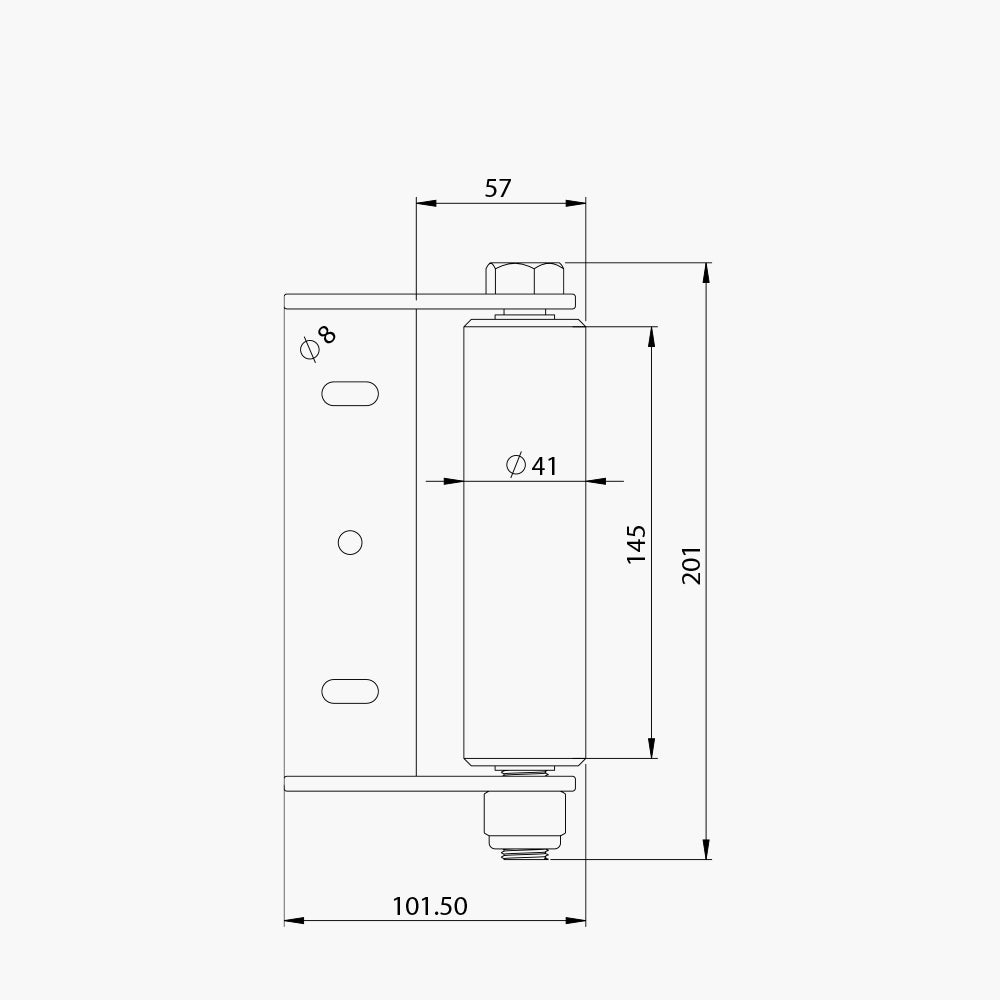 Square Post Guide Roller | Edgesmith