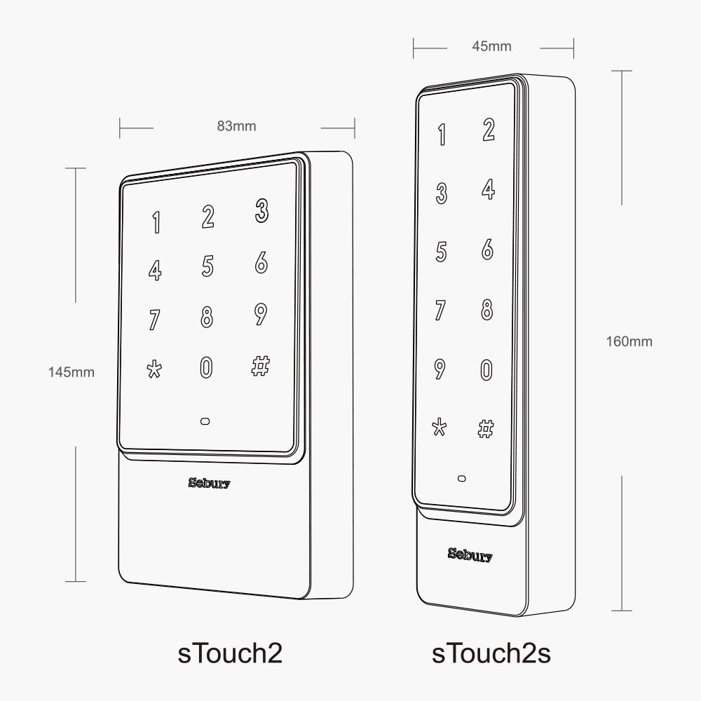 Glass-touch Slim Keypad