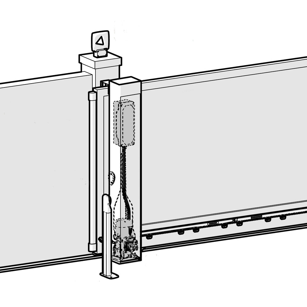 Tower, 1600kg, In-Post, 100% Duty Cycle