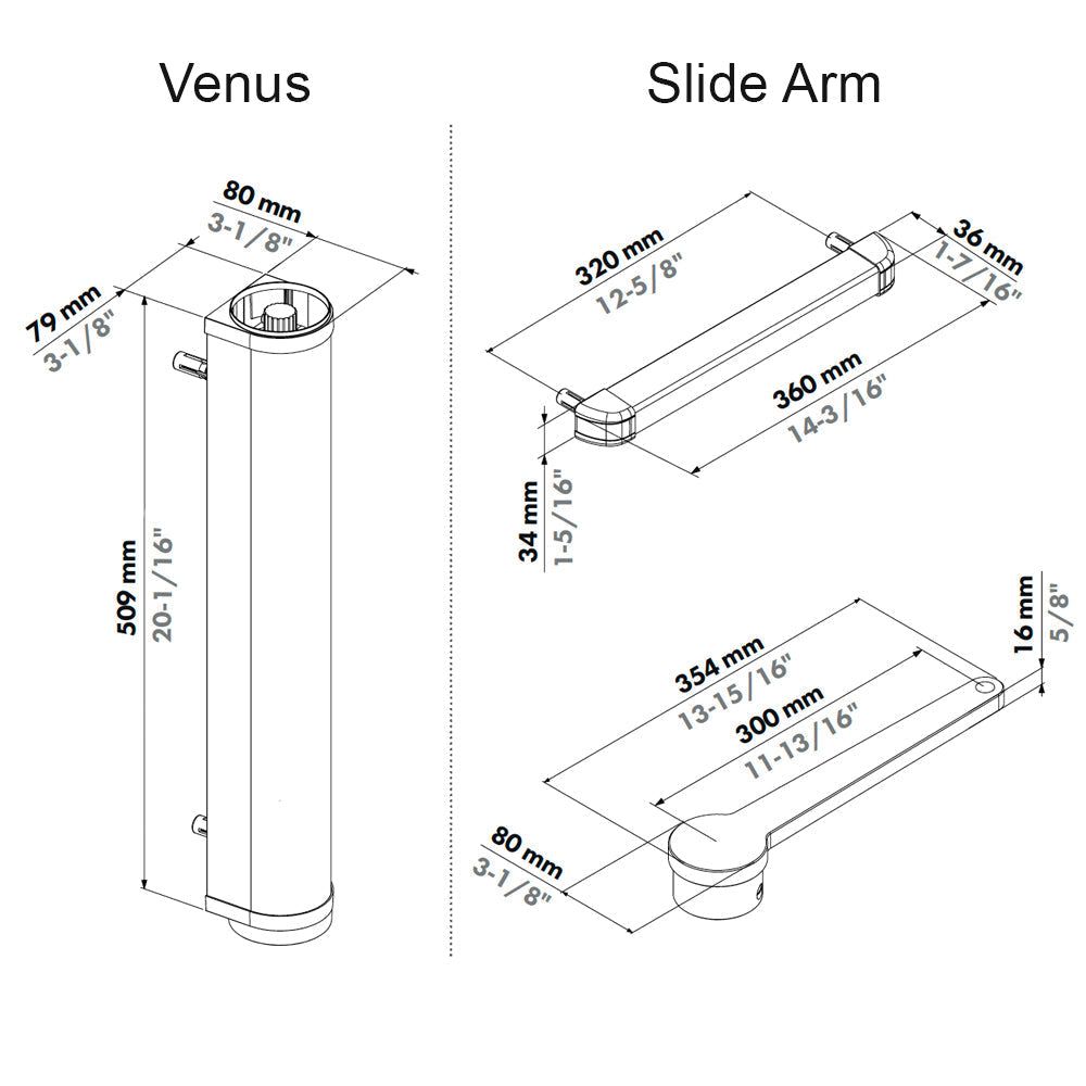 Venus Pedestrian Gate Operator